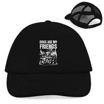 Retro Trucker Cap – Dogs Are My Friends - Printyvo